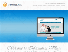 Tablet Screenshot of infovillage.net